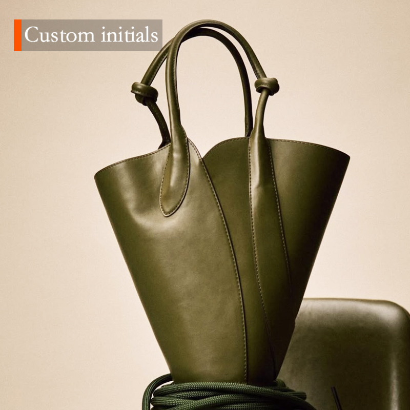 Xl Luxury Bags - 女性のためのパーソナライズされたイニシャル付きバケットバッグ,高級デザイナーのハンドバッグと財布,大容量のショルダーバッグ,花びらのトップハンドル付きのpu,新しい,2022