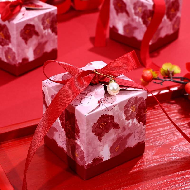 Luxury Bags Made In China - 結婚祝い用高級手持ちキャンディバッグ、エレガントなウェディングギフトボックス、中国製女性用半袖Tシャツ