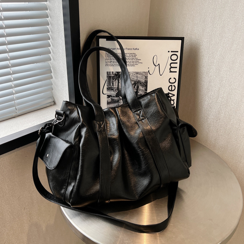 Luxury Bags Supplier - Cgcbag-女性用ソフトレザーショルダーバッグ,女性用ラージトートバッグ,シンプルで豪華なデザイン,2023