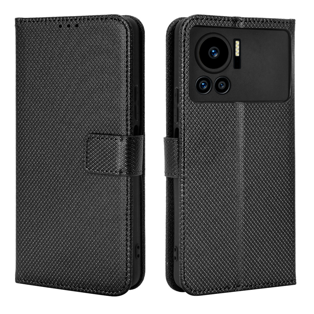 Luxury Bags Vip - Infinix Note 12 VIP 高級フリップダイヤモンドパターンスキン PU
