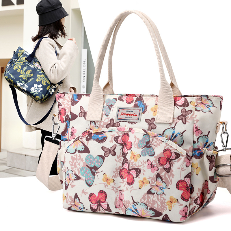Luxury Bags Vip - 女性のバッグ 2023 新しいオックスフォード布バッグママのバッグハンドヘルドナイロンショルダーバッグクロスボディバッグ大容量ボルサスフェミニナス