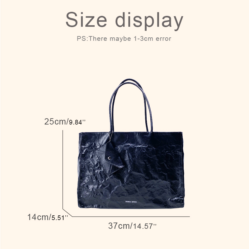韓国カジュアルクラフト紙トートバッグ女性の高級デザイナーハン - Luxury Bags Supplier のレビューと価格