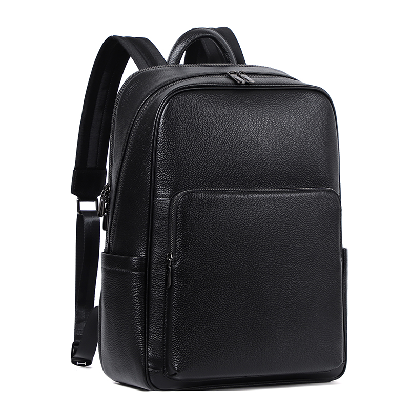 100% 牛本革メンズバックパックファッション本物の天然皮革 - Xl Luxury Bags のレビューと価格