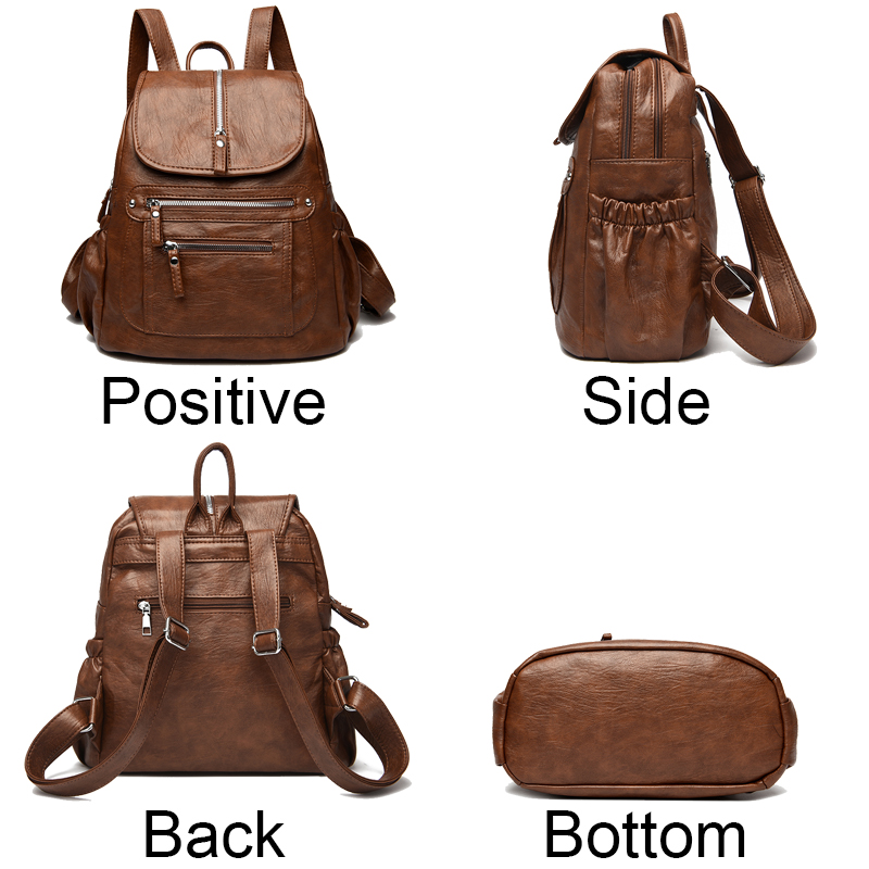 女性のための本革のバックパック,カジュアルなショルダーバッグ - Xl Luxury Bags のレビューと価格