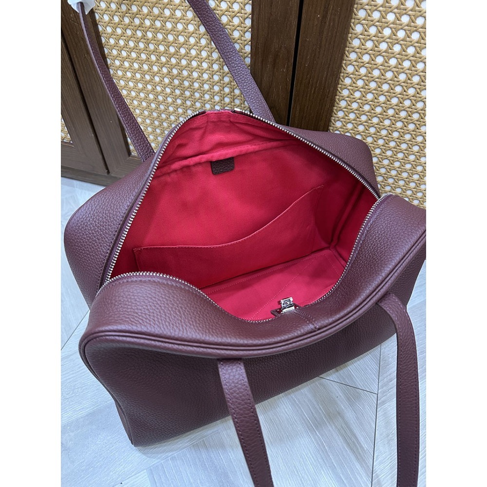 ライトラグジュアリー高品質第一層TC牛革ハンドバッグ大容量本 - Luxury Bags Consignment のレビューと価格