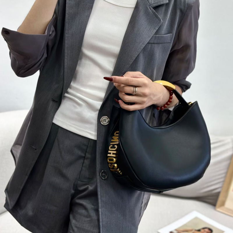 デミサークル女性用ゴールデンレタートート巾着バケットバッグ高 - Luxury Bags Office のレビューと価格
