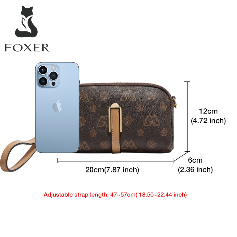 FOXER 女性の小さなクロスボディバッグショルダーバッグリ - Luxury Bags Vip のレビューと価格