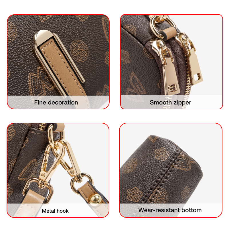 FOXER 女性の小さなクロスボディバッグショルダーバッグリ - Luxury Bags Vip のレビューと価格