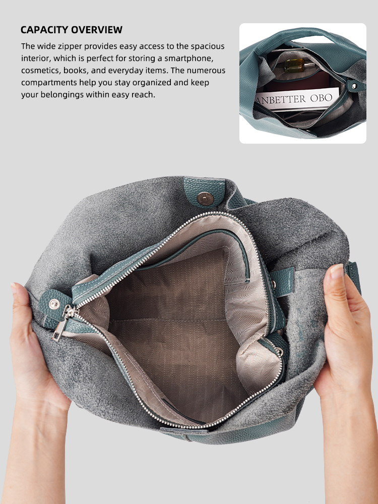 Zency ソフト本革製レディースビッグトートバッグ ハンド - Luxury Bags Supplier のレビューと価格