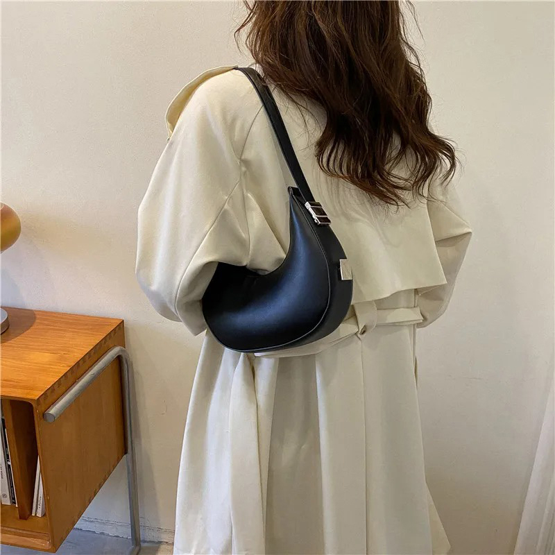 女性用脇の下バッグ 高級PUレザーショルダーバッグ 小さなク - Luxury Bags Supplier のレビューと価格