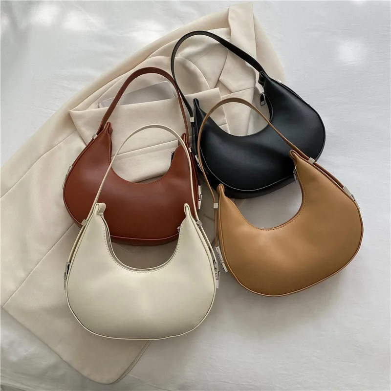 女性用脇の下バッグ 高級PUレザーショルダーバッグ 小さなク - Luxury Bags Supplier のレビューと価格