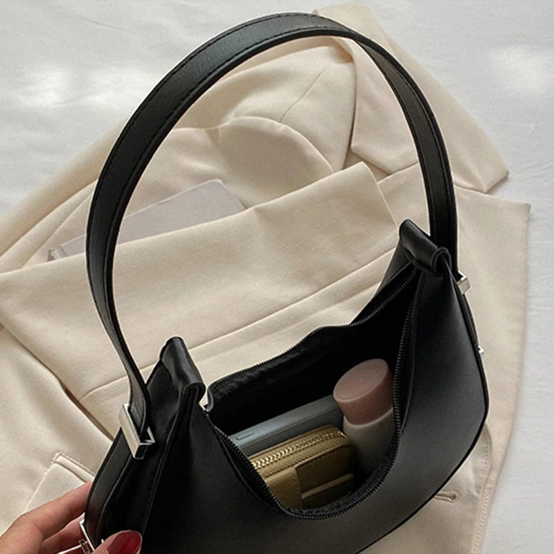 女性用脇の下バッグ 高級PUレザーショルダーバッグ 小さなク - Luxury Bags Supplier のレビューと価格