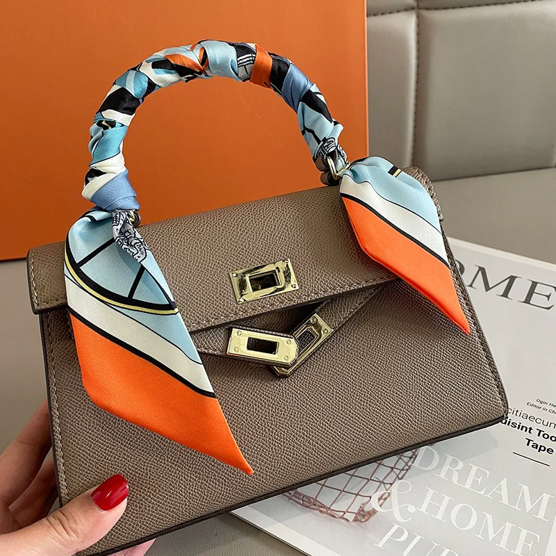 高級ブランドプリントバッグストラップスカーフ女性小さなシルク - Luxury Bags Supplier のレビューと価格