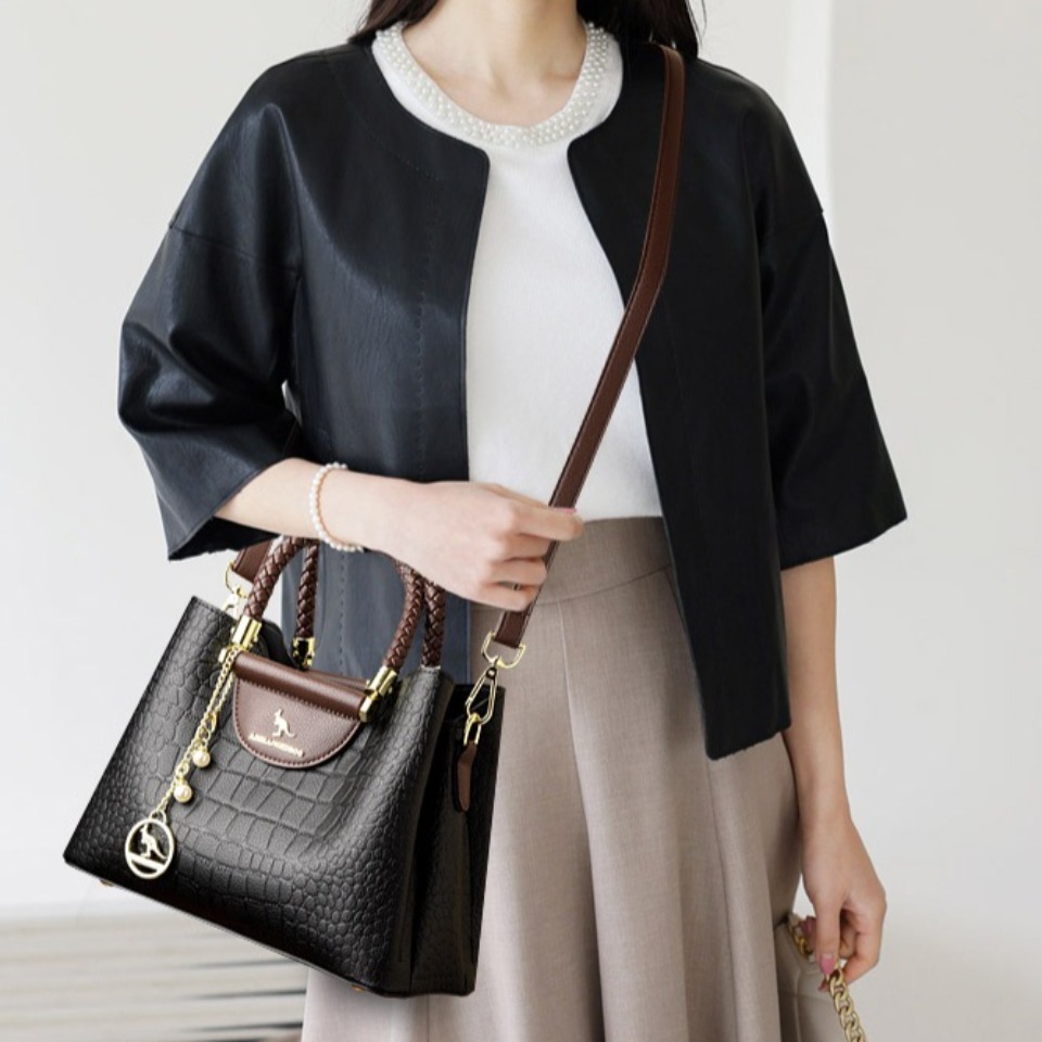 織りハンドルの本革ブランド高級レザーカジュアルトート高級ハン - Luxury Bags Supplier のレビューと価格