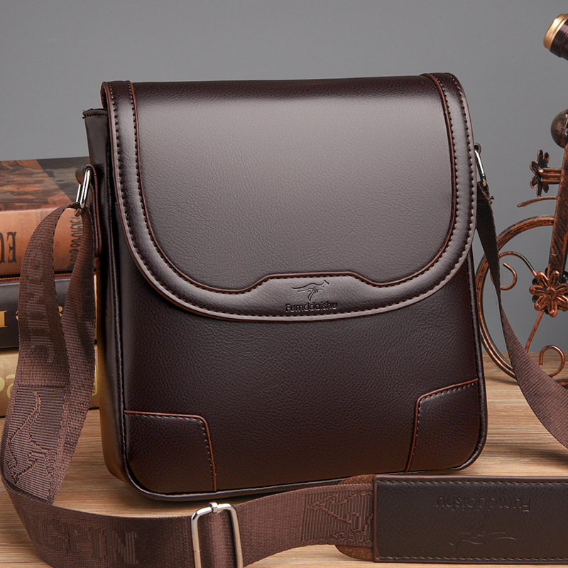 高級ブランドのメンズレザーショルダーバッグ防水ビジネスハンド - Luxury Bags Office のレビューと価格