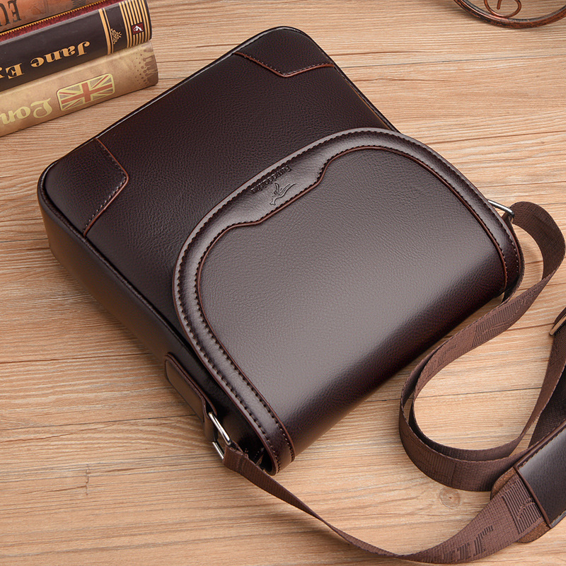高級ブランドのメンズレザーショルダーバッグ防水ビジネスハンド - Luxury Bags Office のレビューと価格