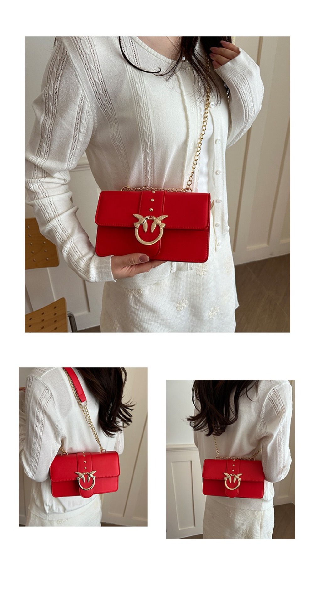 女性用バッグ クロスボディバッグ 新しいピンコ スワローチェ - Luxury Bags Vip のレビューと価格