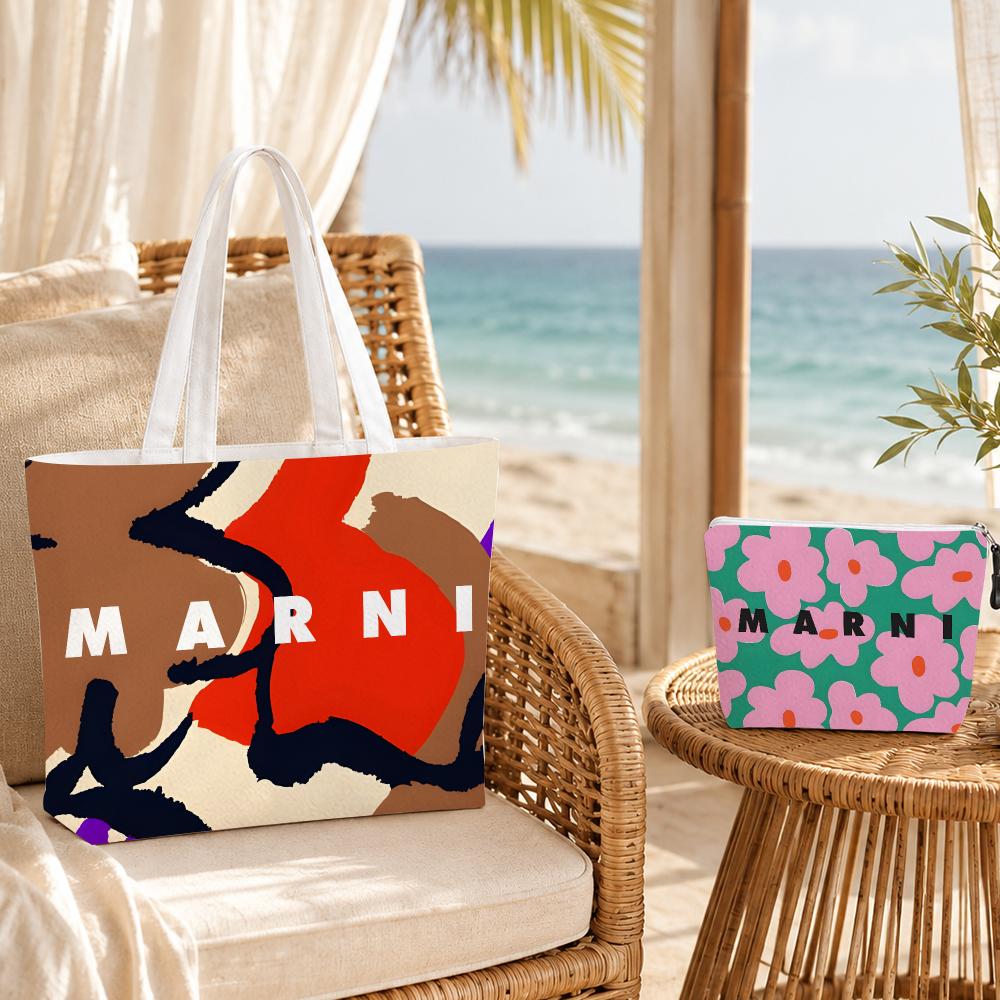 ラグジュアリーファッション M-MARNI ストレージバッグ - Luxury Bags Consignment のレビューと価格